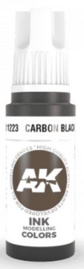 Picture of Carbon Black Ink Acrylic Paint 17ml Bottle