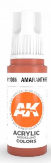 Picture of Amaranth Red Acrylic Paint 17ml Bottle