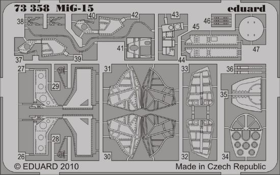Picture of Mikoyan MiG-15 (designed to Be Assembled with Model Kits