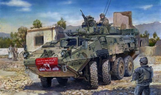 Picture of Trumpeter 1/35 LAV-III 8x8 Kodiak Light Armored Vehicle TSM1519