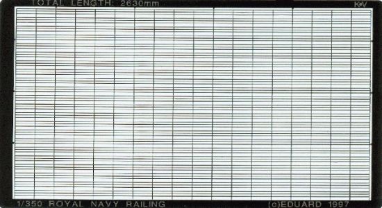 Picture of Royal Navy/RN Ships railings- 1:350 -Eduard