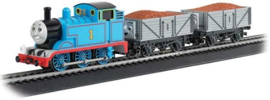 Picture of HO Deluxe Thomas & Friends Thomas & The Troublesome Trucks Train Set (Loco w/Moving Eyes)