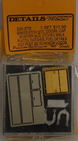 Picture of HO Post 1995 GE AC4400CW Engine Accessories Set