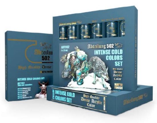 Picture of Intense Cold Acrylic Paint Set (6 Colors) 20ml Tubes (DEC)