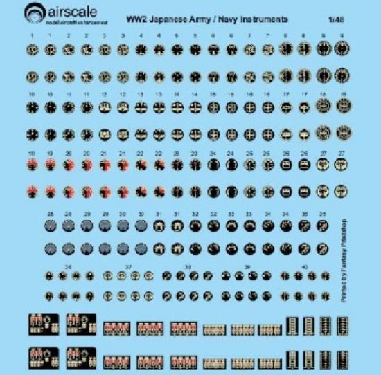 Picture of 1/48 WWII IJA/IJN Instrument Dials (Decal)
