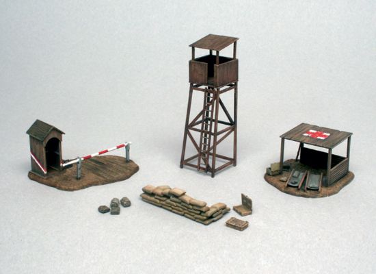 Picture of Italeri - 6130S 1/72 Battlefield Buildings - Plastic Model