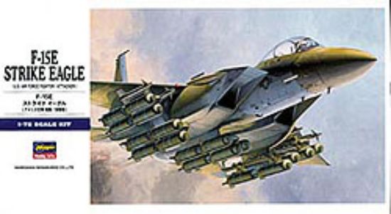 Picture of F-15E Strike Eagle, 1/72 by Hasegawa, Model Airplane