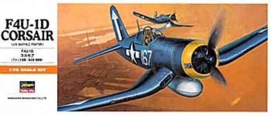 Picture of F4U-1D Corsair, 1/72 by Hasegawa, Model Airplane