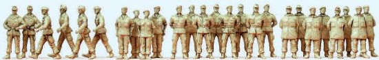 Picture of Figurines-26 Federal Soldiers Allemangne, paint-1/72-Preiser