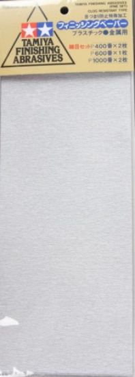 Picture of Finishing Abrasives Fine Pack: P400, P600, P1000 (5 Sheets)