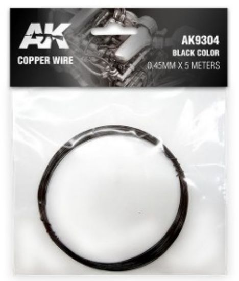 Picture of Copper Wire 0.45mm x 5 meters (Black)