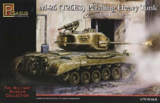 Picture of Pegasus 7505 M26 Pershing Heavy Tank 1/72 Scale Plastic Model Kit