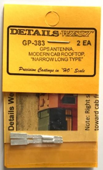 Picture of HO GPS Antenna, Modern Cab Rooftop Narrow Long Type (2)