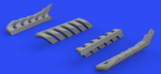 Picture of 1/48 Aircraft- Bf110C/D/E Exhaust Stacks for EDU (Resin)