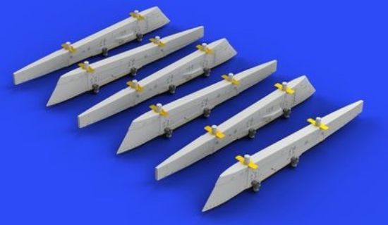 Picture of 1/48 Aircraft- Draken - Danish Pylons for EDU & HSG (Photo-Etch & Resin) 