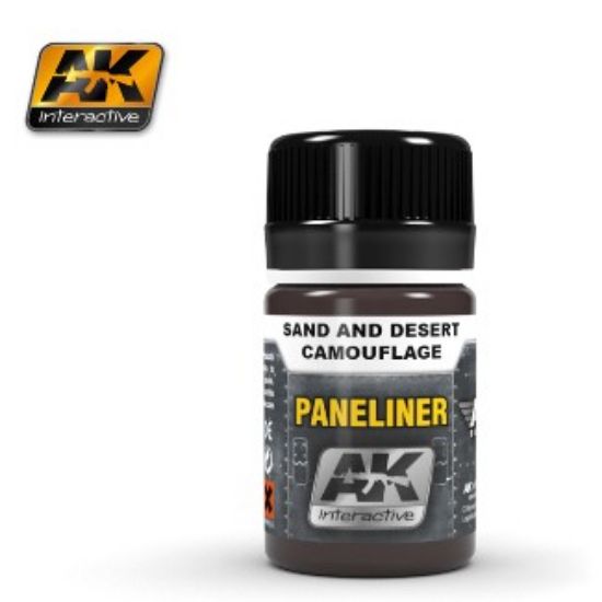 Picture of Air Series: Panel Liner Sand &amp; Desert Camouflage Enamel Paint 35ml Bottle