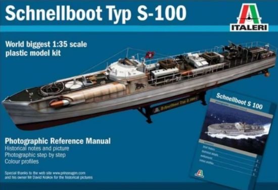 Picture of Italeri 1/35 German World War II Schnellboot 5603S
