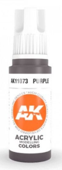 Picture of Purple Acrylic Paint 17ml Bottle