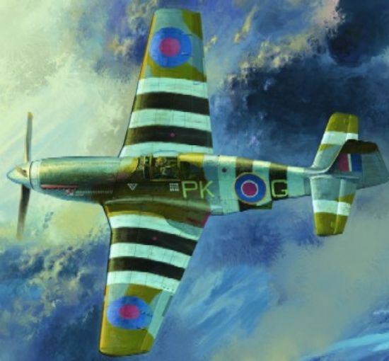 Picture of RAF Mustang MKIII, 1/32 by Trumpeter, Model Airplane