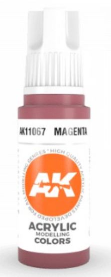 Picture of Magenta Acrylic Paint 17ml Bottle