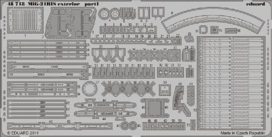Picture of Mikoyan MiG-21bis Exterior (for Eduard kits)- 1:48 -Edua