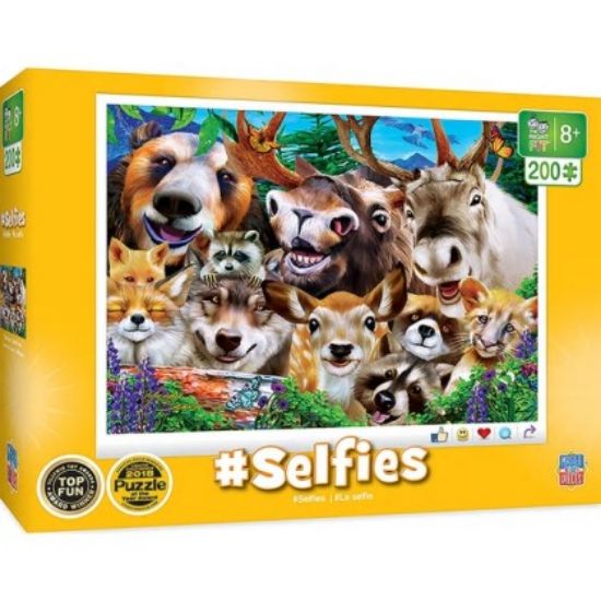 Picture of Selfies: Woodland Wackiness Animals Puzzle (200pc)