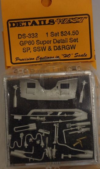 Picture of HO GP60 Super Detail Set, SP, SSW & D&RGW