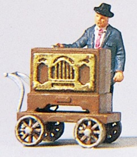 Picture of HO Organ Grinder w/Wagon & Monkey