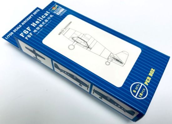 Picture of F6F Hellcat Aircraft Set, 1/700 by Trumpeter, Model Airplane