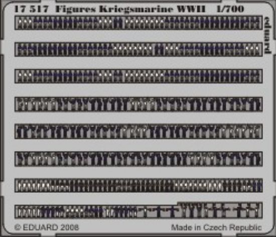 Picture of Eduard Photoetch 1:700 - Figures Kriegsmarine WWII 1/700 - EDP17517
