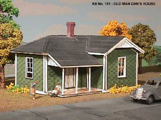 Picture of HO Old Man Dan's House