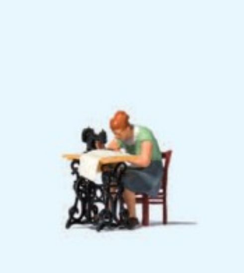 Picture of HO Woman at Sewing Machine