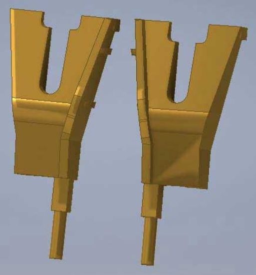 Picture of HO DW Rerailer Pair Left & Right (D)