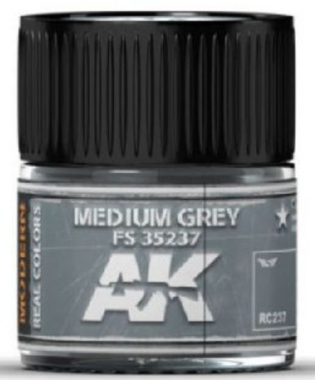 Picture of Real Colors: Medium Grey FS35237 Acrylic Lacquer Paint 10ml Bottle