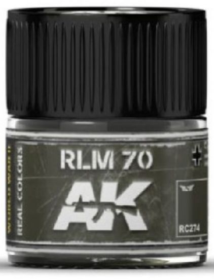 Picture of Real Colors: RLM70 Green Acrylic Lacquer Paint 10ml Bottle