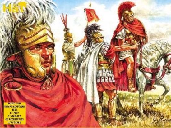 Picture of Model Figures - Punic War Roman Command- 1:72 -HAT Industrie