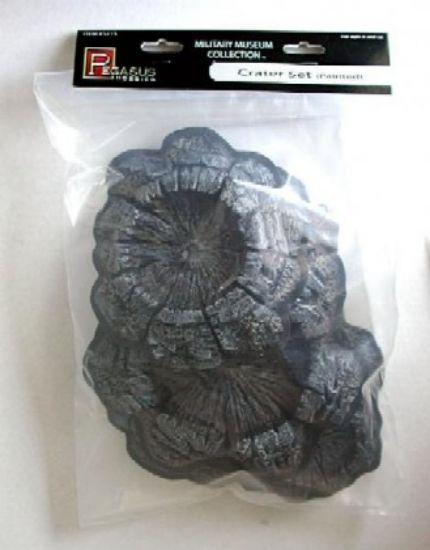 Picture of Multi-Scale for 1/72-1/32 Crater Set (5pc, painted) (Vacu-Formed)