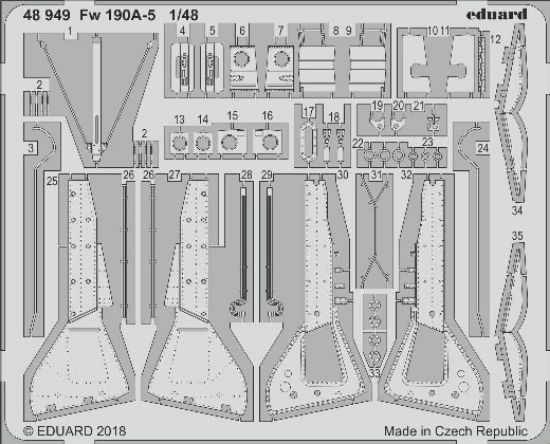 Picture of 1/48 Aircraft- Fw190A5 for EDU (D)