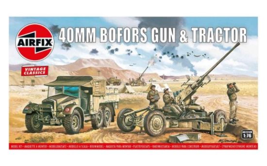 Picture of Airfix models 2314 1:76 Bofors 40mm Gun & Tractor