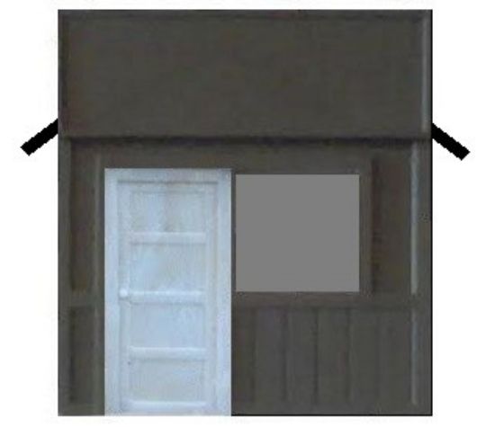 Picture of HO False Front Building (D)
