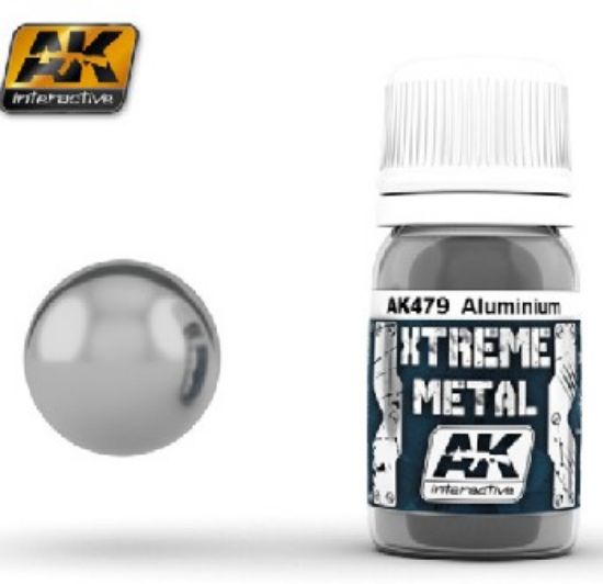 Picture of AK Interactive Xtreme Metal Aluminum Metallic Paint -- Hobby and
