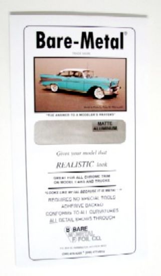 Picture of 6 x 11 Thin Sheet Matte Aluminum Foil