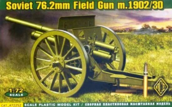 Picture of Ace Plastic Models Soviet 76.2mm Mod. 1902/1930 Field Gun w/Limber
