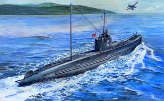 Picture of AFV Club IJN I58 Submarine -- Plastic Model Submarine Kit -- 1/350