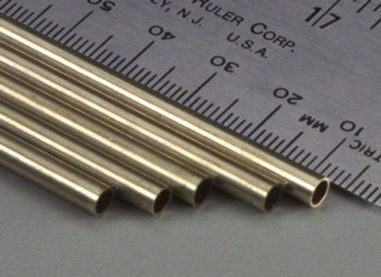 Picture of K & S 1146 Single Round Brass Tube 5/32x36