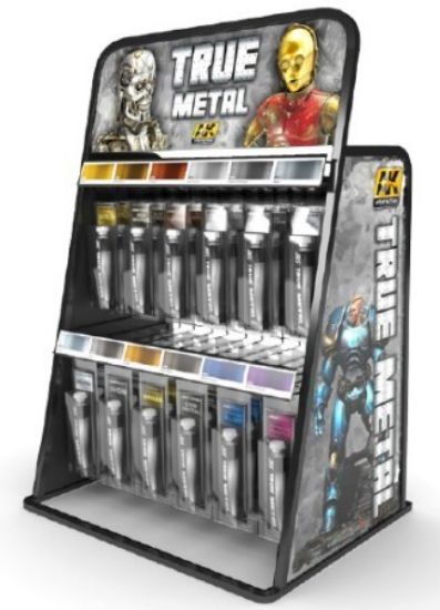 Picture of True Metal Wax Deal w/FREE Rack (6 each 12 colors)
