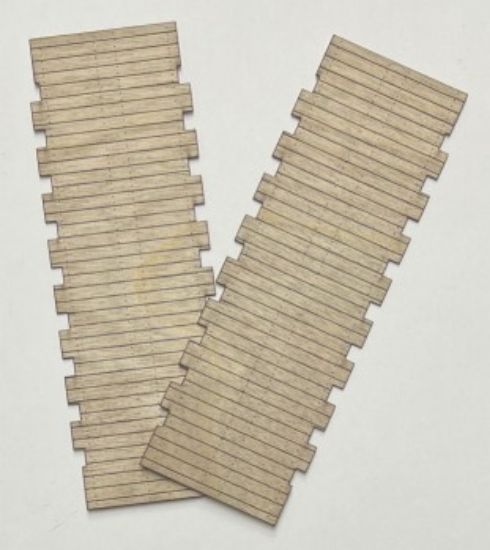 Picture of HO MDC/ATH 30' Flatcar Wood Decks (2)