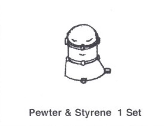 Picture of HO Rotary Beacon Pyle National w/Cap, Base & Cored Lens for GN, NP & GB&W