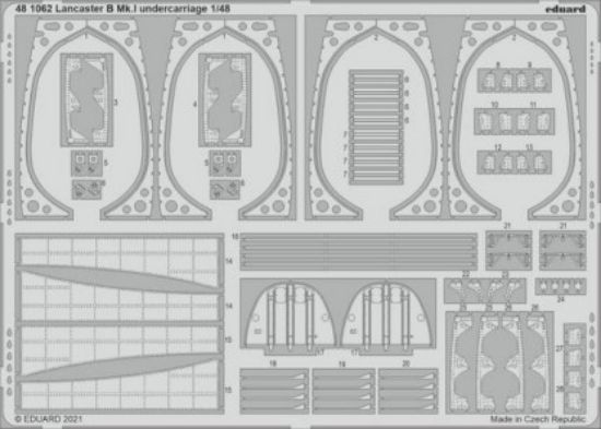 Picture of 1/48 Aircraft- Lancaster B Mk I Undercarriage for HKM