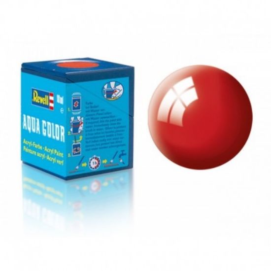 Picture of 18ml Bottle Acrylic Fiery Red Gloss (6/Bx)